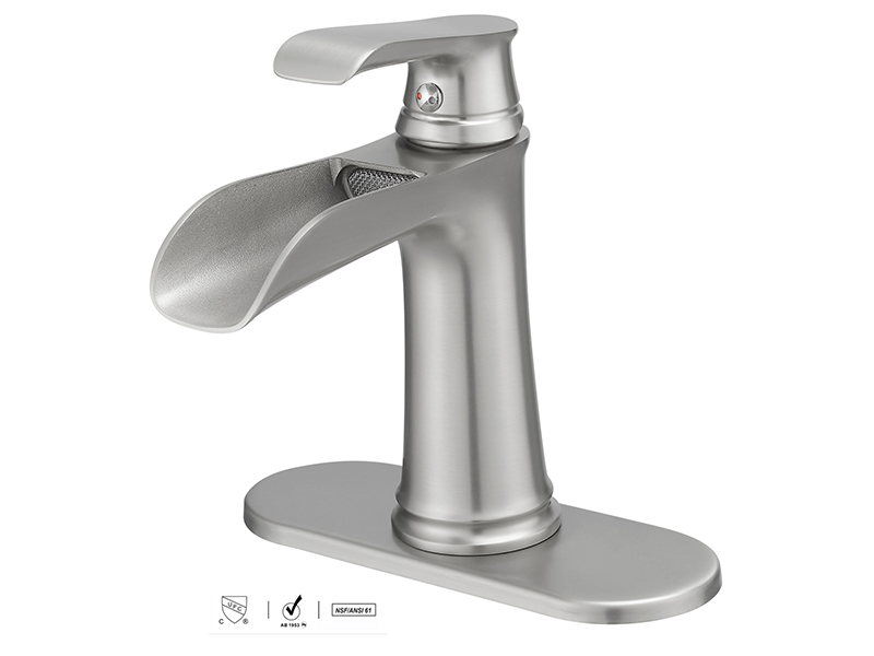 Deck-mounted faucet