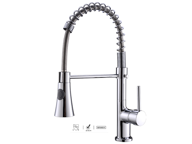 kitchen faucet with water filter