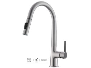kitchen faucet with button