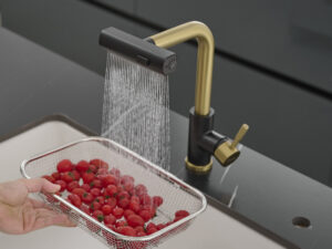 kitchen faucet rose gold