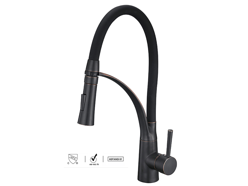 bronze kitchen faucet