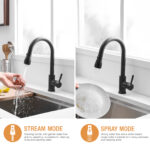 U-shaped pull-down faucet