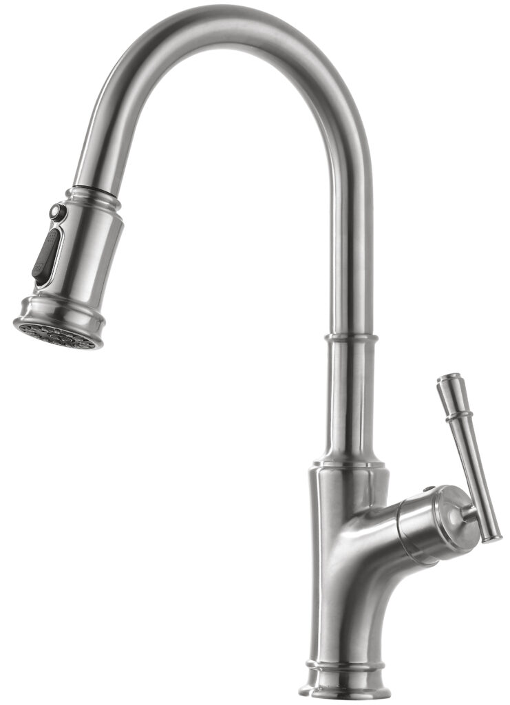 pull-down sprayer sink faucet