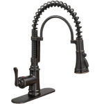 modern industrial kitchen faucet