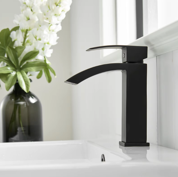 Contemporary Waterfall Bathroom Sink Faucet