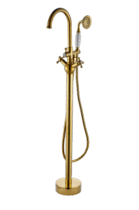 Freestanding Clawfoot Tub Faucet with Handheld Shower