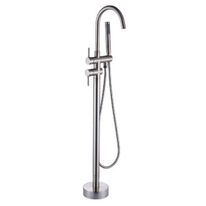 Brushed nickel Freestanding Bathtub Faucet