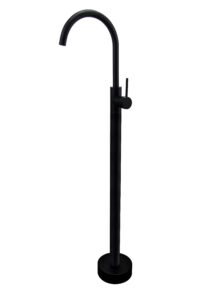 Black Freestanding Floor Mount Faucet