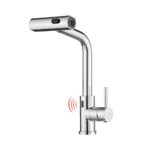 touchless kitchen faucet with sensor