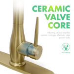 Drip-Free Ceramic Valve Core