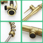 Anti-Fingerprint Brushed Gold Finish