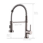 easy to clean kitchen faucet
