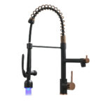 1000-Black and rose gold 