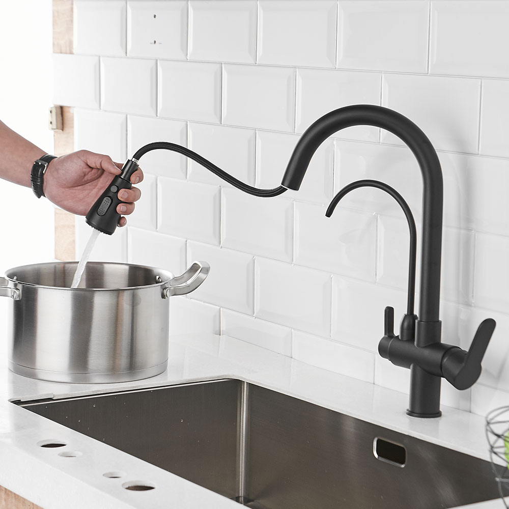 Matte Black/Matte Black & Oil Rubbed Bronze Finish