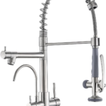 3 in 1 Kitchen Faucet with Water Filler and Pull Down Sprayer