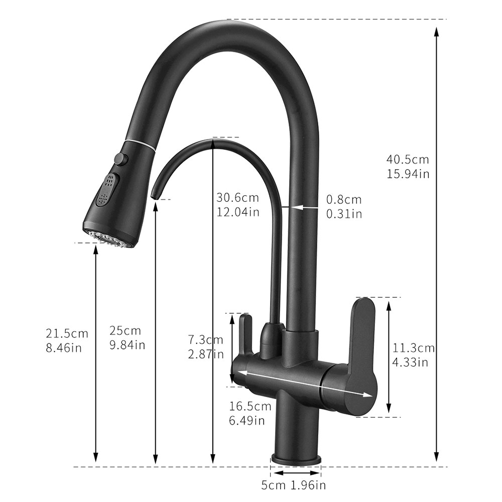 Matte Black/Matte Black & Oil Rubbed Bronze Finish