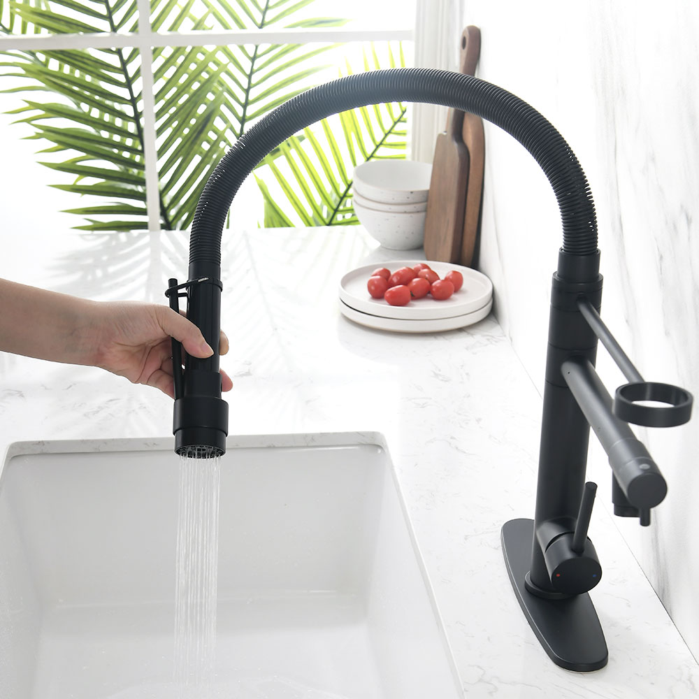 Matte Black/Brushed Gold Finish (Anti-Fingerprint)