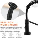flexible braided hose kitchen faucet for RV